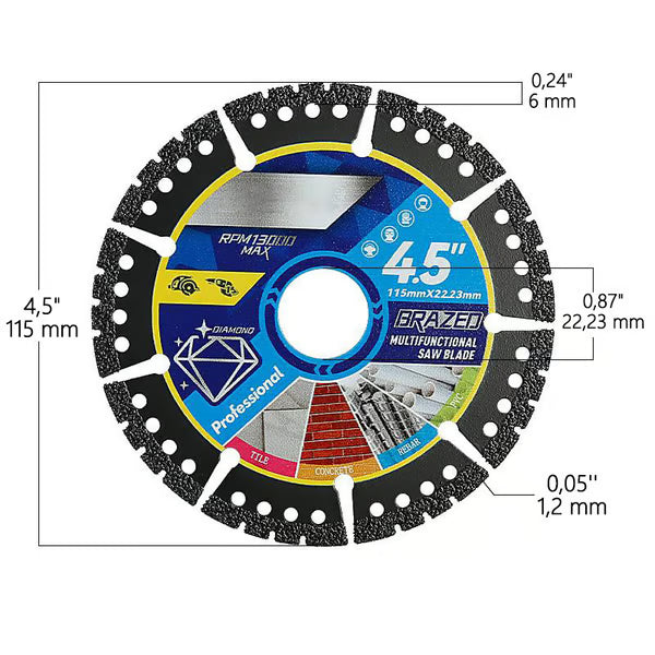 Multi-Purpose Saw Blades: Cut through any material with unmatched power and precision.