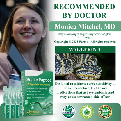 Snake Peptide Shingles Skincare Ampoules