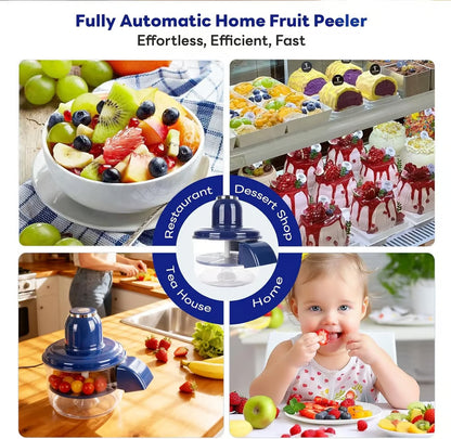 🍎Wireless Electric Food Processor & Peeler 🍇Child-friendly🍇