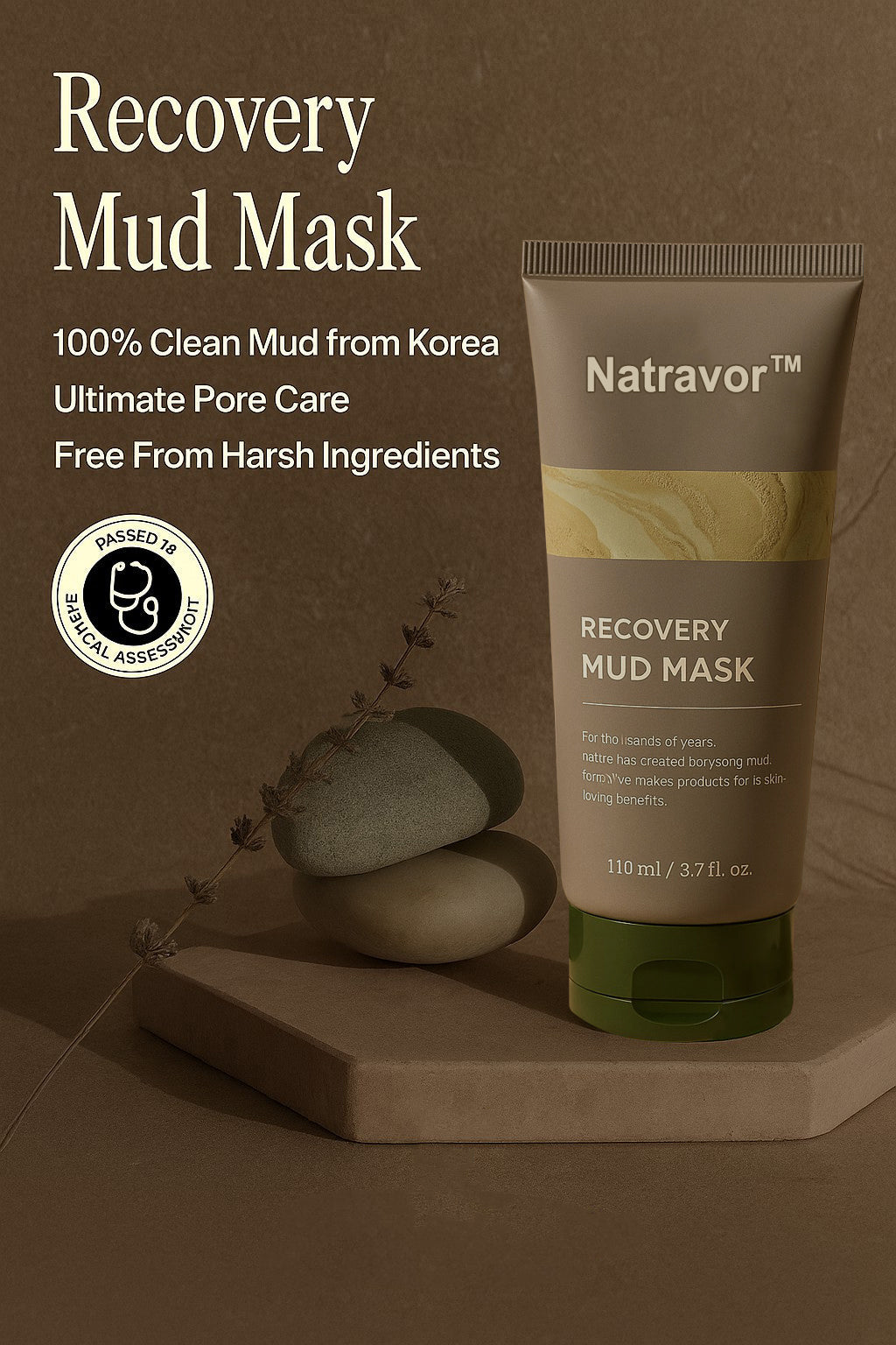 🔥Up to 80% discount🔥"Unlock Clear, Smooth Skin with  Recovery Mud Mask – Nature’s Healing Power"