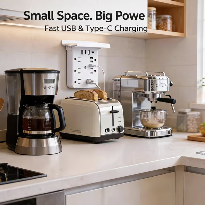 💥🎁Wall Outlet Extender with Shelf Night