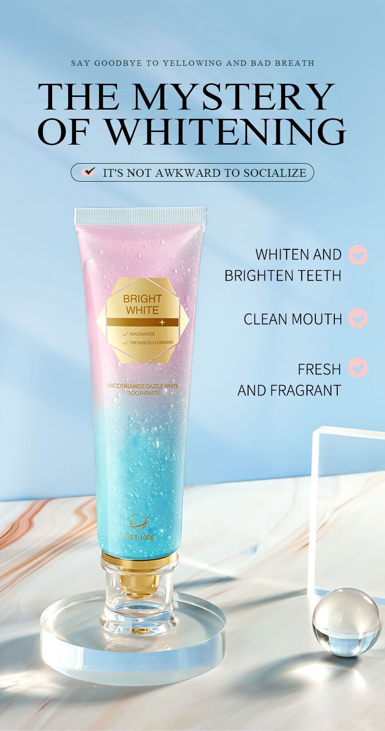 🔥Last Day 49% OFF🔥 - 🦷 Niacinamide Whitening Toothpaste - For Healthier, Whiter Teeth!