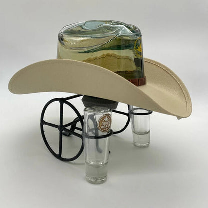 🔥Last Day 50% OFF🤠Cowboy Hat Bottle Holder – Refillable Design