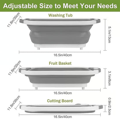 🔥🌡️🍗🥗BBQ & Meal Prep Tub | Collapsible Prep Tub🍖🏕️