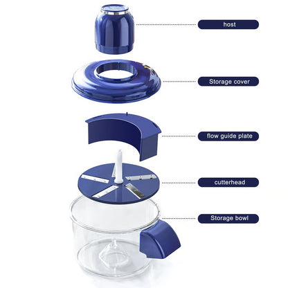 🍎Wireless Electric Food Processor & Peeler 🍇Child-friendly🍇