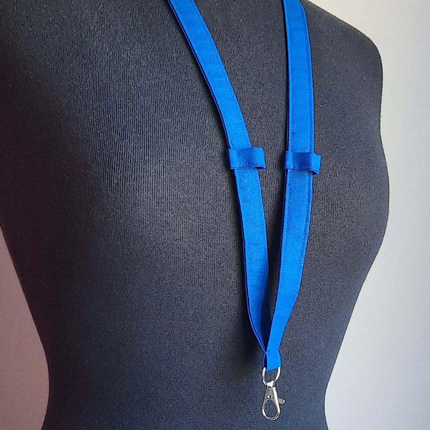 Plain Fabric Pen Lanyards