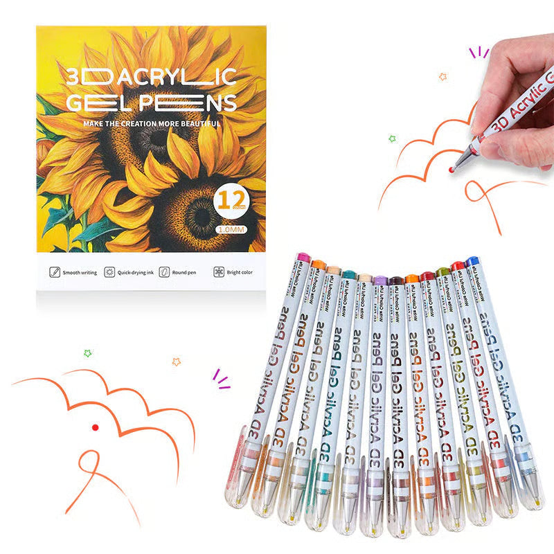 🎄🎁50K+ SOLD! Almost Gone✨Multi-Color Gel Pen Set for Drawing & Coloring