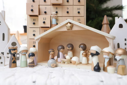 🔥[Official Licensed] ✝️The Rescuer –Nativity Advent Calendar