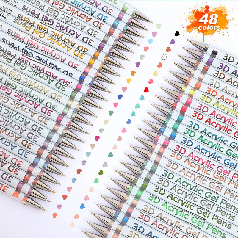 🎄🎁50K+ SOLD! Almost Gone✨Multi-Color Gel Pen Set for Drawing & Coloring