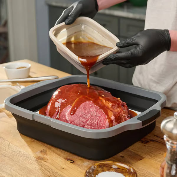 🔥🌡️🍗🥗BBQ & Meal Prep Tub | Collapsible Prep Tub🍖🏕️