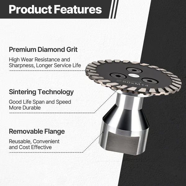 Precision Diamond Carving Wheel (40mm/50mm)🧰
