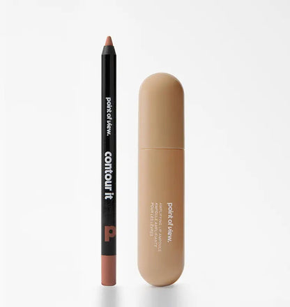 Amp (K)its: Color-rich lipampoules with matching lip liner