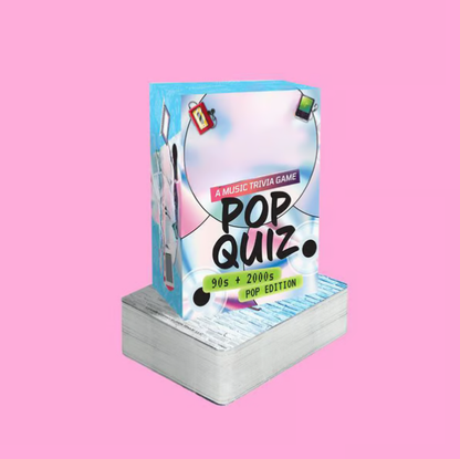 Lyrics Pop Quiz Pop Quiz 90s & 2000s Edition Music Trivia Game