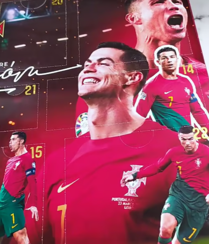 ⚽ 2025 CRISTIANO RONALDO Advent Calendar
